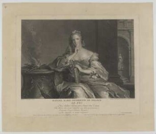 Bildnis der Marie Henriette de France