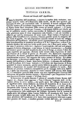 Titolo CLXXIX.