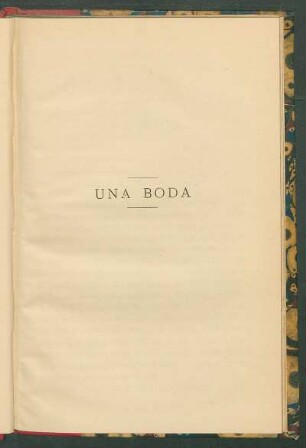 Una boda