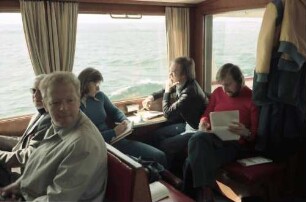 Gruppen auf dem Schiff