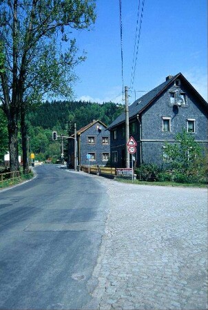 Straße, Häuser