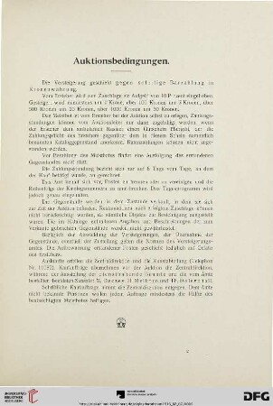 Auktionsbedingungen