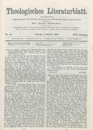 474-476 [Rezension] Barth, Fritz, Einleitung in das Neue Testament