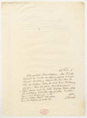 Brief an Rudi Stephan : 25.02.1915