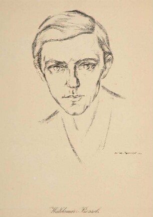 Bildnis von Waldemar Bonsels (1881-1952)
