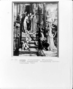 Der Aachener Altar / Passionstriptychon — Ostentatio Christi