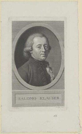 Bildnis des Salomon Klauser