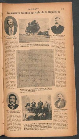 La primera colonia agrícola de la República : Baradero