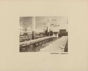 Speisesaal der Heilstätte Luisenheim in Nordrach-Kolonie