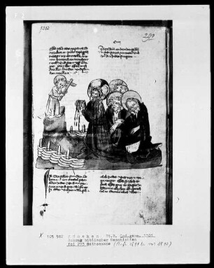 Auszug biblischer Geschichten — Gethsemane, Folio 293recto