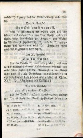 Der XII. Artickel. Von der Busse.