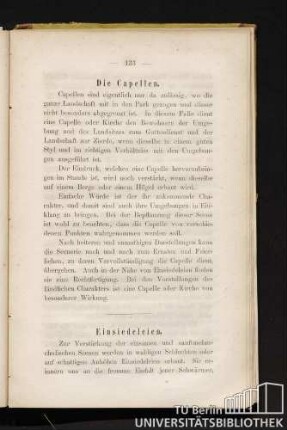 Einsiedeleien