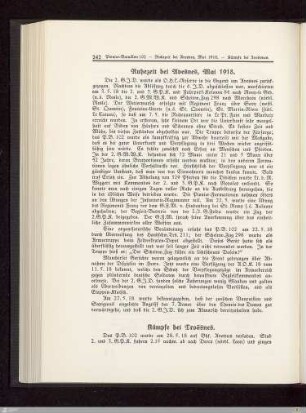 Ruhezeit bei Avesnes - Mai 1918