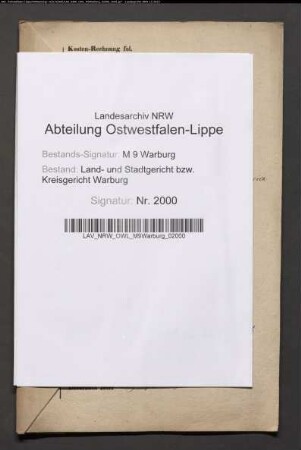 Erblasser: Muhs auch Mues, August: