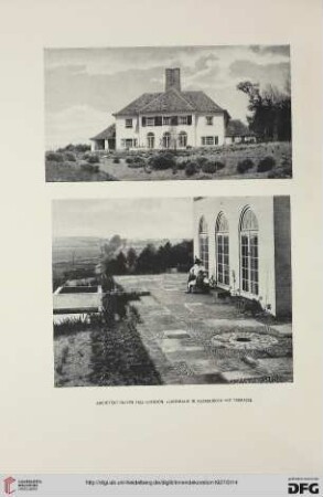 38: Landhausbau in England : Arbeiten von Oliver Hill F. R. I. B. A., London