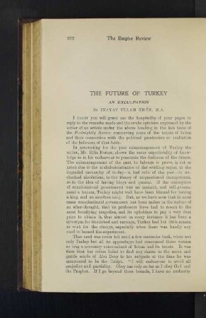 The Future of Turkey