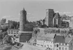 Bautzen : Bautzen. Alte Wasserkunst und Michaeliskirche