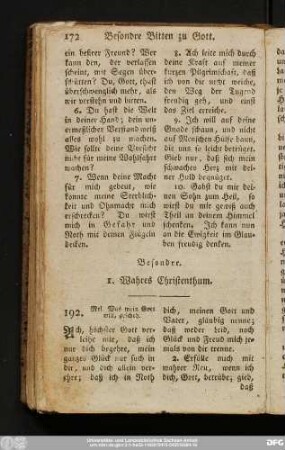 1. Wahres Christenthum.