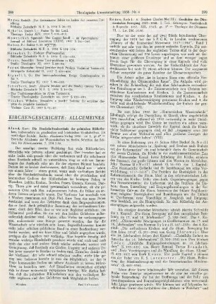 270-272 [Rezension] Geschichte der ökumenischen Bewegung