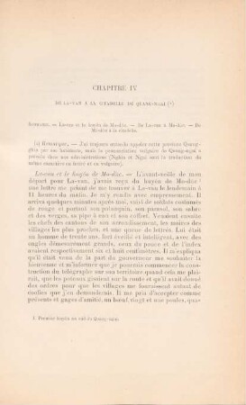 Chapitre IV. De La-Van a la citadelle de Quang-Ngai