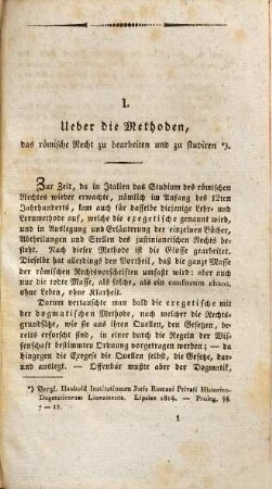 Erörterungen einzelner Lehren des römischen Privatrechts : zum Gebrauche seiner Pandekten-Vorlesungen nach Albrecht Schweppes Leitfaden, 1