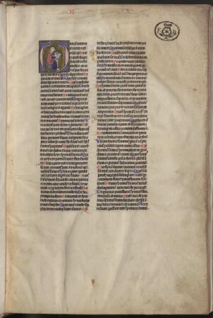 Sententiarum libri IV - Hofbibliothek Aschaffenburg Ms. 27