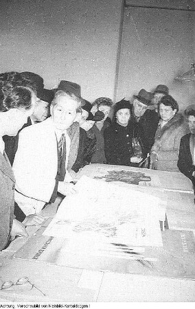 Dresden. Ratsdruckerei Dresden, April 1950