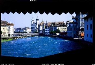 Luzern: von der Spreuerbrücke zur Jesuitenkirche