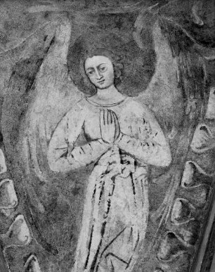 Gewölbefelder mit Engeln — Gewölbefeld mit zwei Engeln