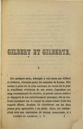 Gilbert et Gilberte. 6