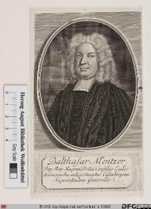Bildnis Balthasar IV Mentzer
