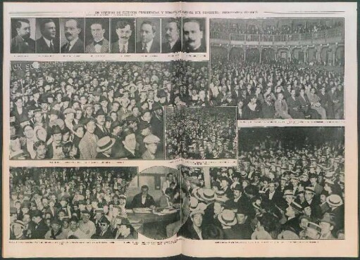 En visperas de elección presidencial y renovación parcial del congreso. - Propaganda política [Fotografías]