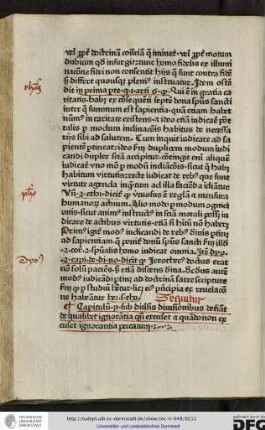 Capitulum 31 sub diversis divisionibus deteriant de qualibet ignorantia quando excuset et quando non excuset ignorantia peccatum.