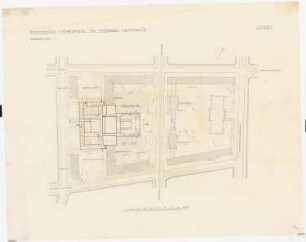 Friedrich-Theater, Dessau: Lageplan