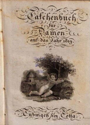 Taschenbuch für Damen : auf das Jahr ... 1819