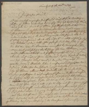 Brief an B. Schott's Söhne : 26.11.1826