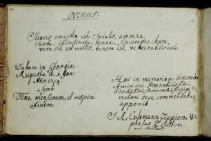 Simon August Culemann. Göttingen, 1.1.1754.