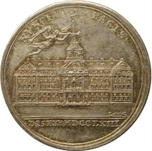 Kurfürst Friedrich August II. - Dukatenabschlag auf den Hubertusburger Frieden