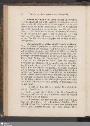 Gabeln und Messer - Galvanische Niederschläge