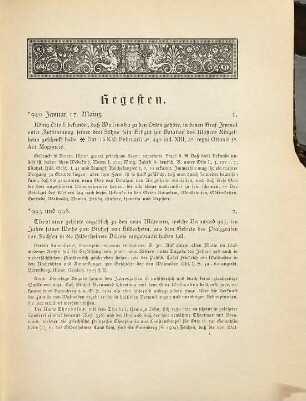 Die Regesten des Geschlechtes von Wallmoden