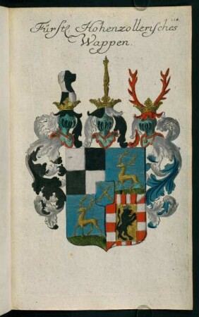 114, Wappen der Fürsten zu Hohenzollern