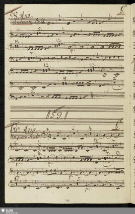 58. Aria: So che la donna ognora / Galuppi, B.
