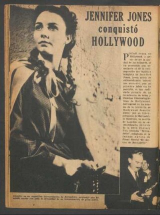 Jennifer Jones conquistó Hollywood