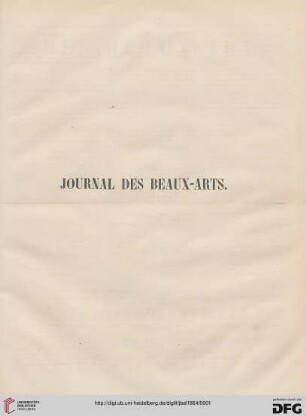 6: Journal des beaux-arts et de la littérature
