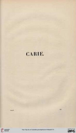 Carie