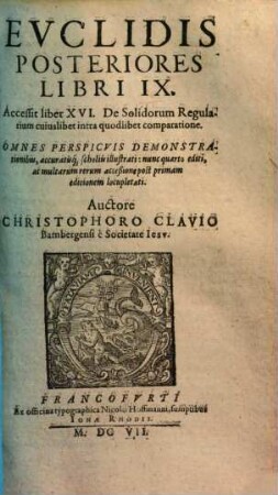 Elementorum libri XV : Accessit liber XVI., 2