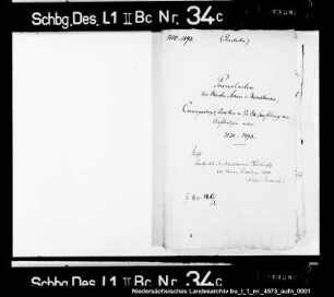 Korrespondenz des Oberst Hilmar von Münchhausen mit Graf Otto zu Holstein-Schaumburg betr. Ausführung von Aufträgen, Militärisches, Geschäftliches u. a.