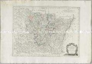 Carte des Gouvernements de Lorraine et d'Alsace