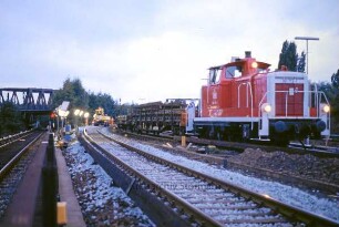 Hamburg: Bahnhof Barmbek: Gleisumbau