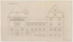 Fischer, Theodor; Kassel; Museum (jetzt: Hessisches Landesmuseum) - Ansicht